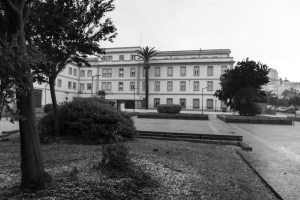 Su construcción comienza en julio de 1859, durante el desempeño en Capitanía General de Atanasio Alesón.