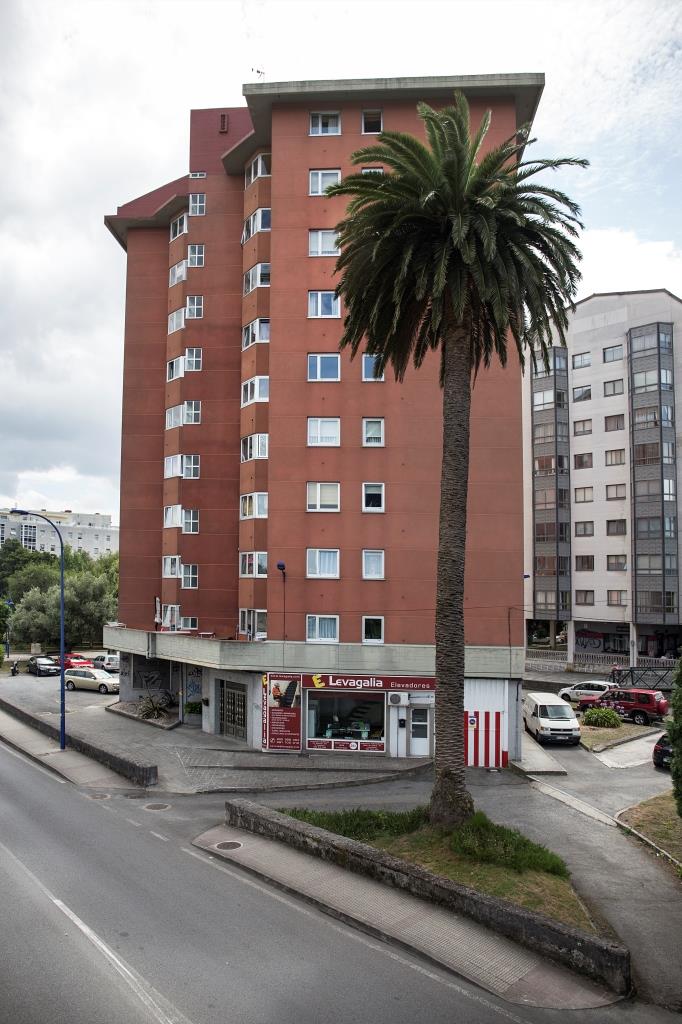 Parece seguro que este ejemplar, situado en Ace da Má, junto a la carretera que comunica A Coruña con Culleredo, procede de una antigua vivienda indiana o burguesa que se encontraba en la zona, pródiga en este tipo de asentamientos.