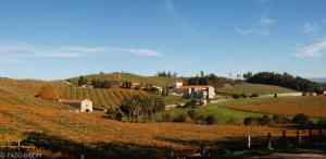 Las primeras referencias de esta propiedad de unas 30 hectáreas de extensión datan del siglo XV, relacionándola con la familia de los Sarmiento.