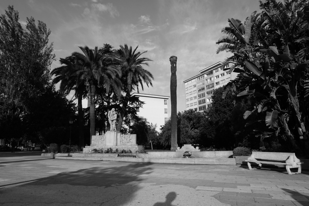 Esta obra escultórica de Camilo Nogueira, ubicada en la Plaza de América, fue inaugurada el 30 de julio de 1971.