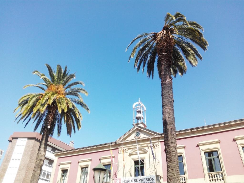 El autor del diseño es el arquitecto Domingo Rodríguez Sesmero. El edificio, de estilo ecléctico, sigue unas líneas sobrias, academicistas y clasicistas.