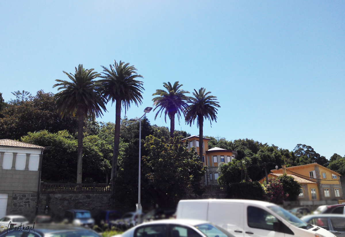 Estamos ante una edificación relativamente moderna ubicada junto al mar en la Avenida Valle Inclán, muy próxima al casco urbano de Vilagarcía de Arousa.