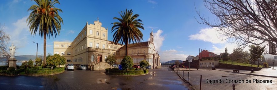 La historia de este espacio comienza en el año 1888, cuando el político Eugenio Montero Ríos construye la iglesia de los Placeres, donde actualmente reposan sus restos, y muy cerca de esta un pabellón de invitados para aquellos que visitaban el Pazo de Lourizán.